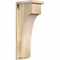 Ekena Millwork Huntington Rough Sawn Corbel w/Backplate, Douglas Fir, 8"W x 10"D x 26"H COR08X10X26HUN01RDF - alternate 1